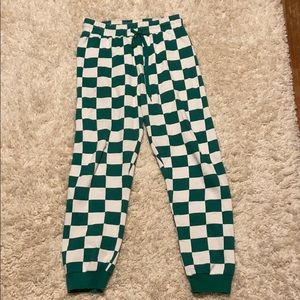 Checkered Sweatpants